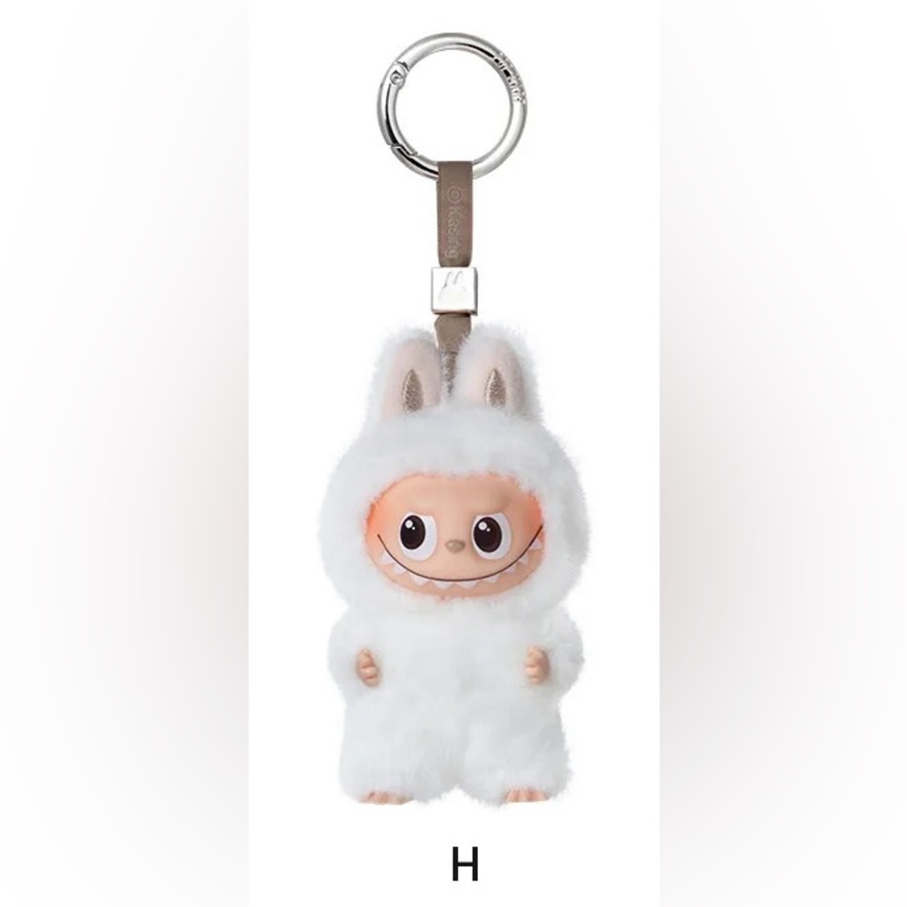 Labubu - “H” Pin for Love - Plush Pendant Blind box